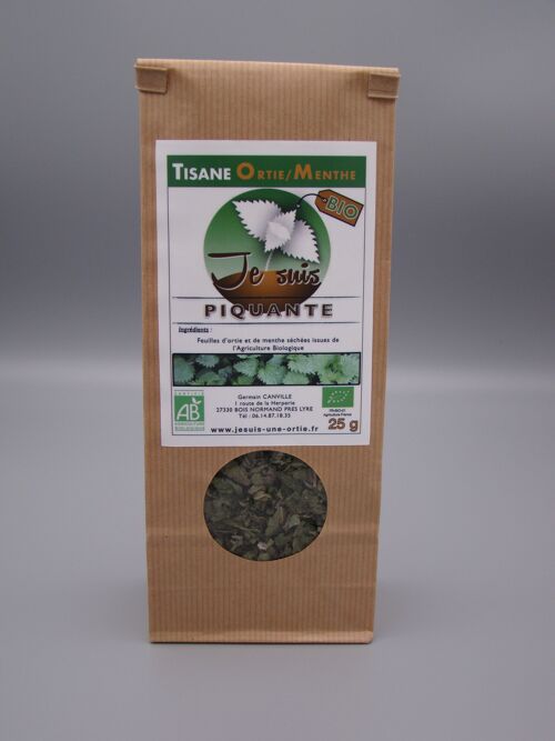 Tisane Ortie / Menthe Certifiée BIO