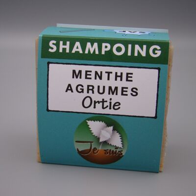 Feste Shampoos mit Brennnessel - Citrus Mint Shampoo