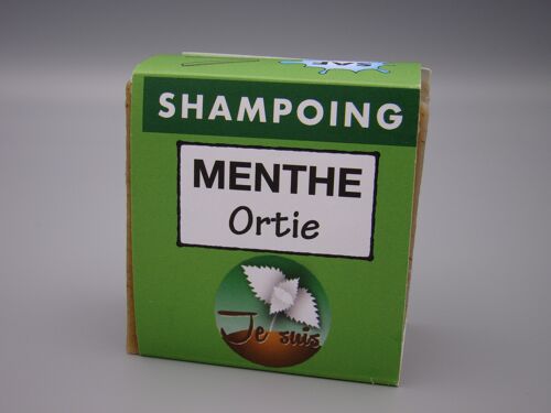 Shampoings solide à l'Ortie - Shampoing Menthe