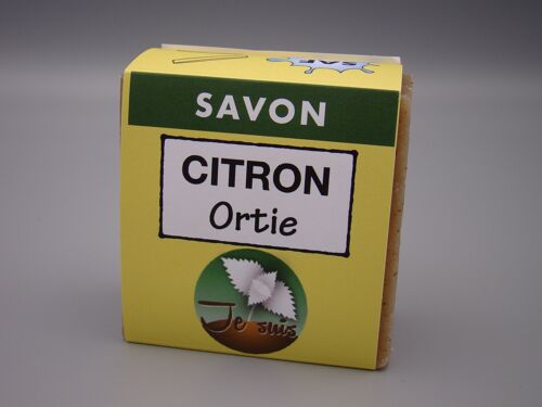 Savons Mains / Corps à l'Ortie - Savon Citron