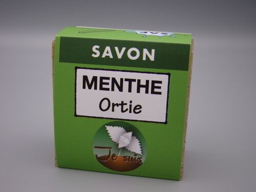 Savons Mains / Corps à l'Ortie - Savon Menthe