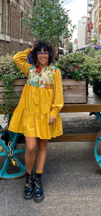 Robe Frida jaune 1