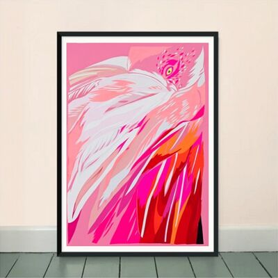 Flamants roses amarante - ORIGINAL