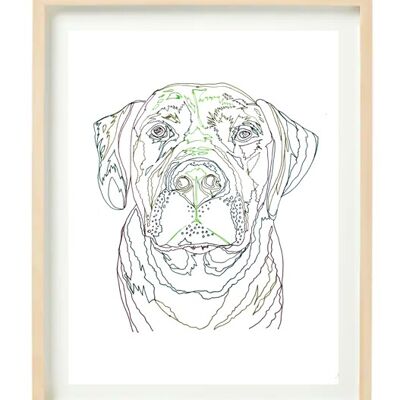 DUDLEY - A3 PRINT IN FRAME
