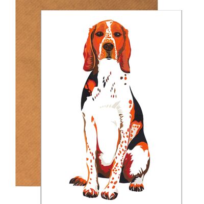 Hound Greeting Card