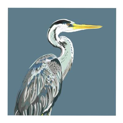 HERON GREETING CARD