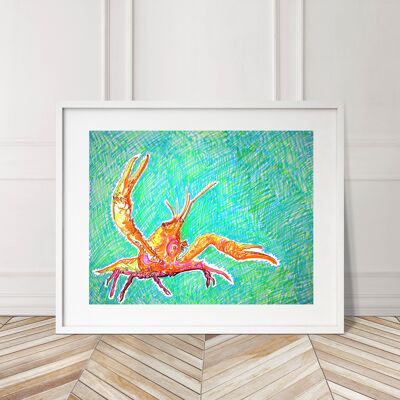 LUCKY LOBSTER - E - papier - A0