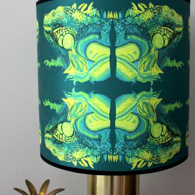 ILLUSIVE IGUANA LAMPSHADE - A - 8" diamater lamp fitting