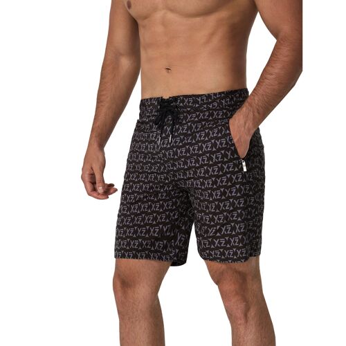 DAZZERS Badeshorts eclipse black