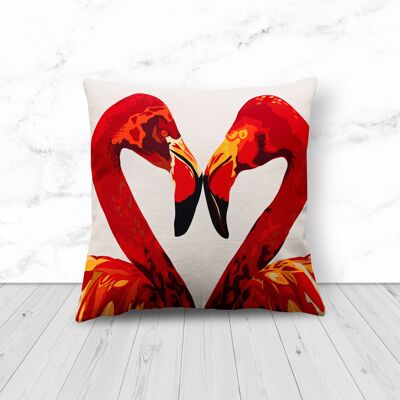 SCARLET CUSHION 1 LEFT! - 48cm - large scarlet cushion