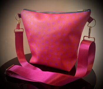 SAC À MAIN VEGAN PINK N PINK - rose 3