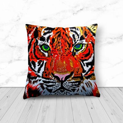 TIGER CUSHION 1 LEFT - 48cm - large Tiger cushion