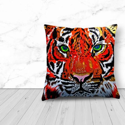 TIGER CUSHION 1 LEFT - 48cm - large Tiger cushion
