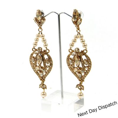 Collection Kyle | Boucles d'oreilles lustre | Boucles d'oreilles Swarovski