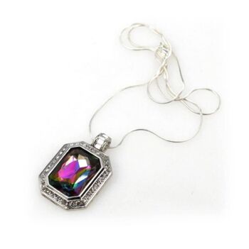 Collection Kyle | Ensemble de pendentifs en cristal, rhodium 4