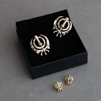 Collection Kyle | Boucles d'oreilles Khanda | Des boucles d'oreilles 2