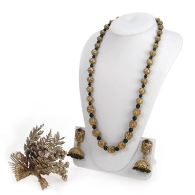 Kyles Collection | Mehrunisa Mala Set | Gold Platted 2