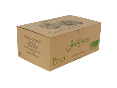 Bio Nature - Boîte de 20 madeleines