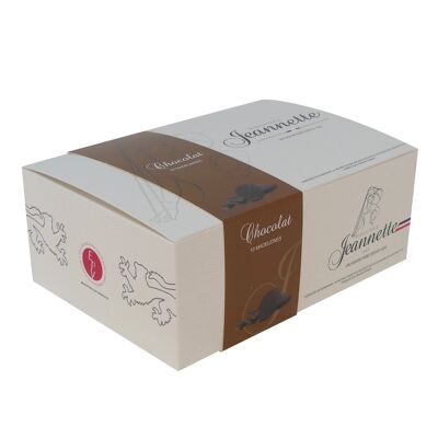 Chocolat - Boîte de 10 madeleines