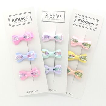 Lot de 3 noeuds Liberty - Poppy & Daisy Pastel - Bébé - Enfant 6