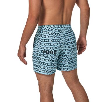 Short de bain SEASHEY océan turquoise 2