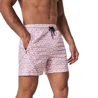 SEASHEY swim shorts coral seashell