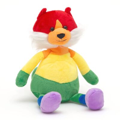 Katze Gay Pride Rainbow Kuscheltier - 20cm