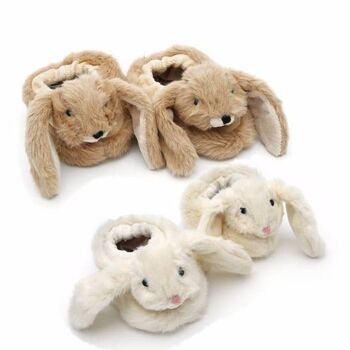 Chaussons Bunny Baby Crème (0-6mois) 3