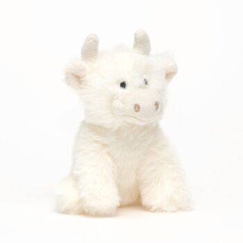 Highland Vache Mini Crème - 13cm 2