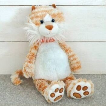 Peluche Chat Ginge - 20cm 1