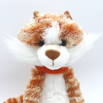 Peluche Chat Ginge - 20cm 2