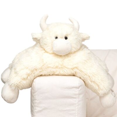 Highland Cow Sofa Tidy Cream - 26,5 x 24 cm