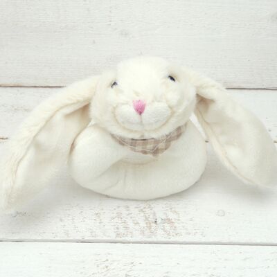 Bunny Baby Rassel Creme - 10cm