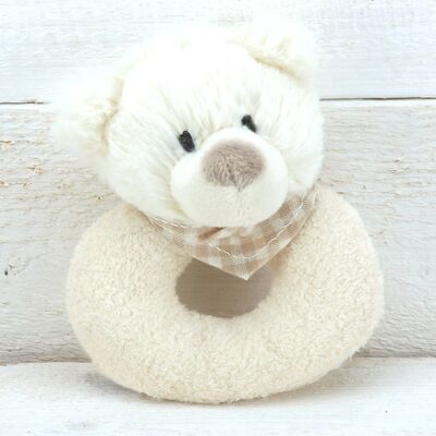 Sonaglio per bebè orso - 10 cm