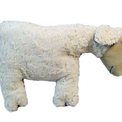 Bio / eco rattle, sheep, natural white, KSHR-3