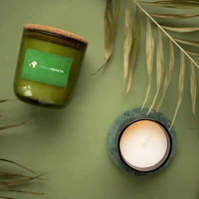 GreenHearth Jar Candle - Lavender & Chamomile