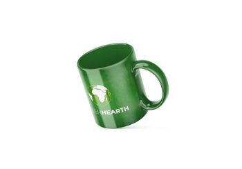 Tasse en céramique verte GreenHearth 2