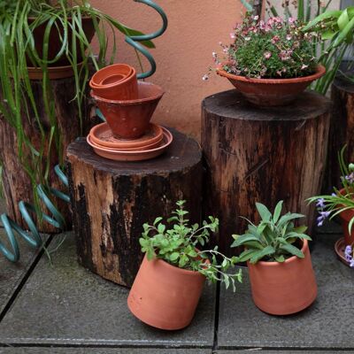 Voltasol Mini Terracotta - Pot / Jardinière