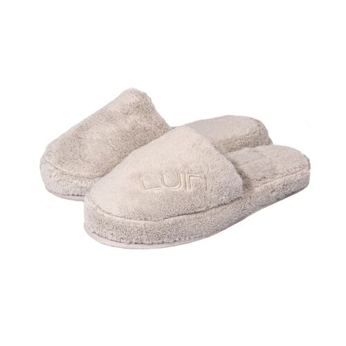 Cosy Bath Slippers XS (34-36) Sand