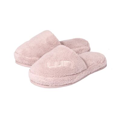 Ciabatte da bagno accoglienti XS (34-36) Dusty Rose