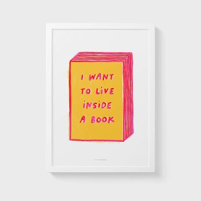 A5 Ich möchte in einem Buch leben