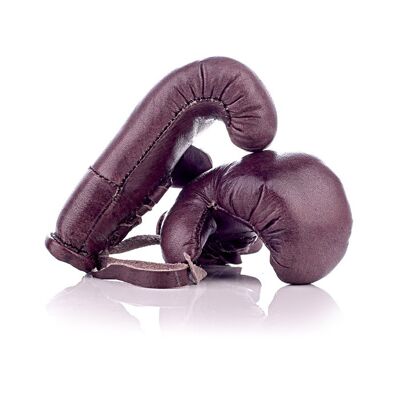 Gants de boxe en cuir vintage MINI personnalisable