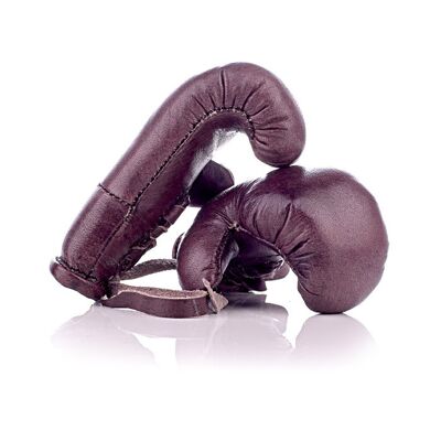 Customizable MINI vintage leather boxing gloves