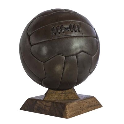 Ballon de Football En Cuir Vintage