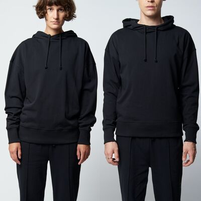 "FARN" der oversized Hoodie - Anthracite Black