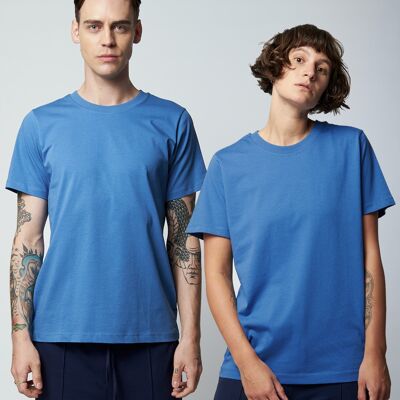 "KOS" das T-Shirt - Delft Blue