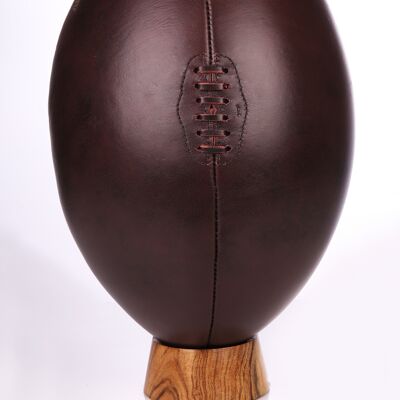 Big Vintage Leather Rugby Ball