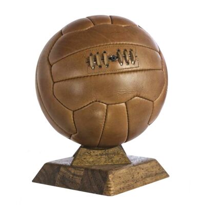 Ballon De Football Vintage en cuir personnalisable