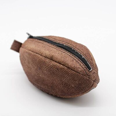 Gasthon fish leather toiletry bag