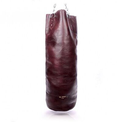 0.60 meter Vintage Leather Punch Bag